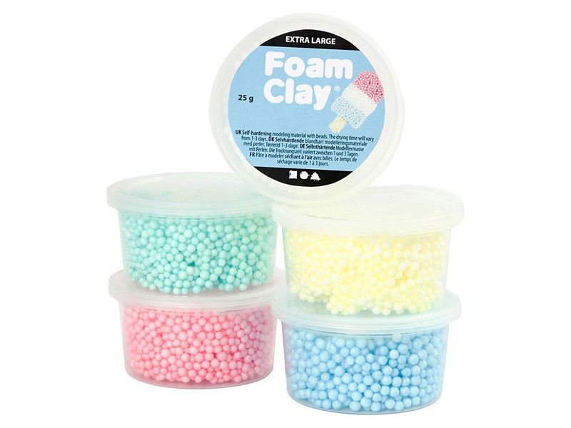 Creativ Company Foam Clay Extra Large 5 Colors