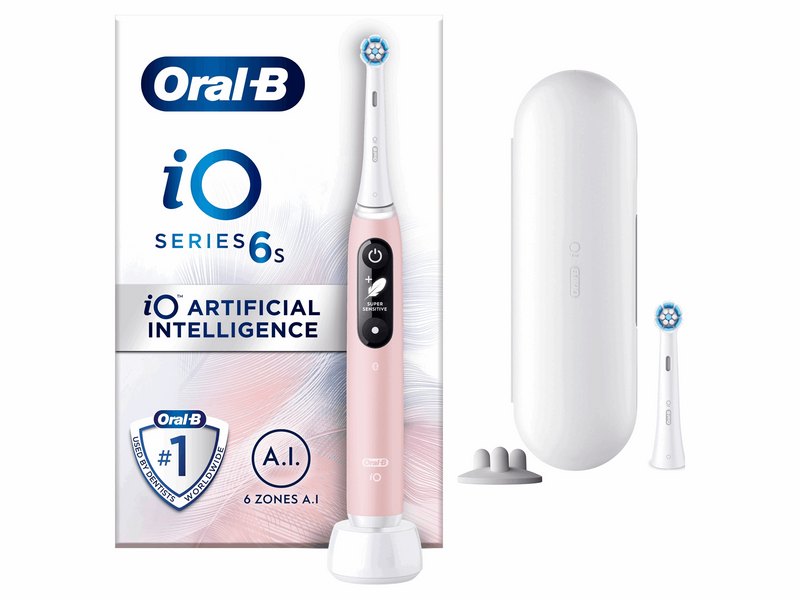 Oral-B Elektrische Zahnbürste iO6S Pink Sand Sensitive