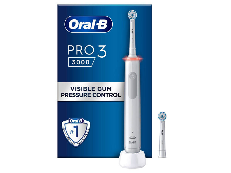 Oral-B Elektrische Zahnbürste Pro3 3000 White Sensi