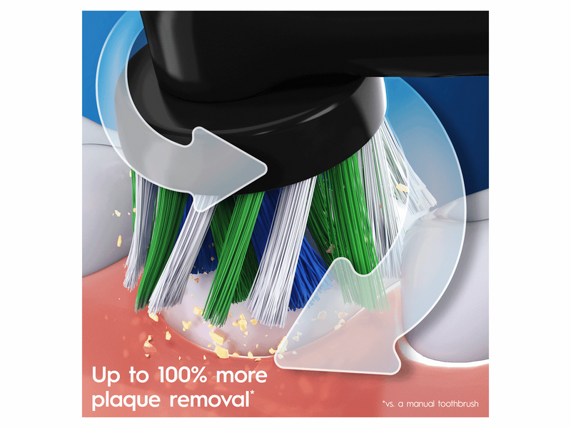 Oral-B Elektrische Zahnbürste Vitality Pro Black + Extra Refill