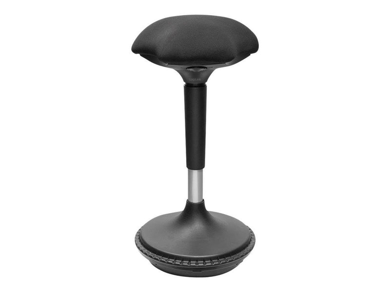 LogiLink Height adjustable wobble stool for sit-stand desk Schemel - ABS-Gummi - Bis zu 120 kg