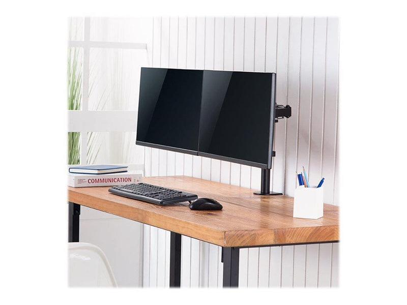 LogiLink Dual monitor mount 17–32" arm length: adjustable