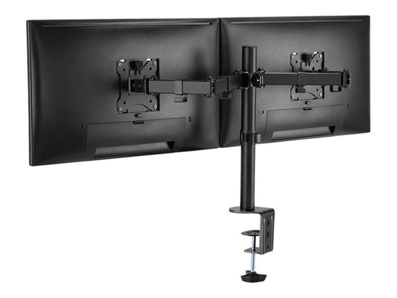 LogiLink Dual monitor mount 17–32" arm length: adjustable