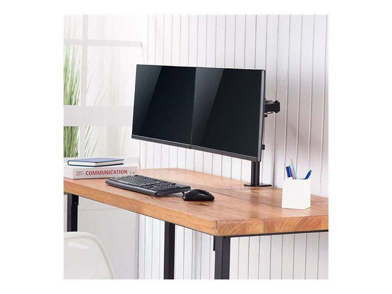LogiLink Dual monitor mount 17–32" arm length: adjustable