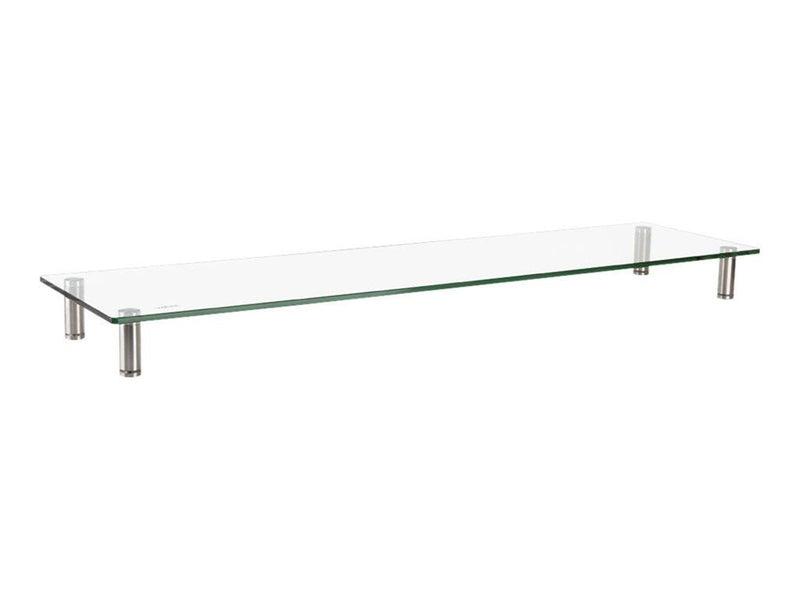 LogiLink Tabletop monitor riser glass top 1000 mm long