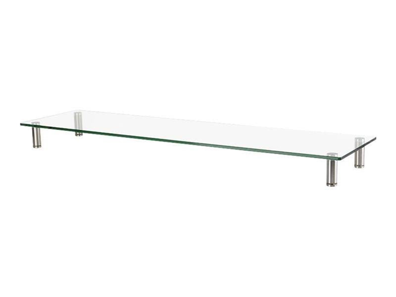 LogiLink Tabletop monitor riser glass top 1000 mm long