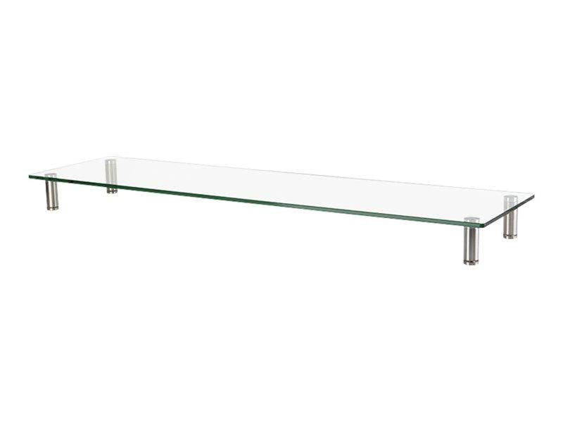 LogiLink Tabletop monitor riser glass top 1000 mm long