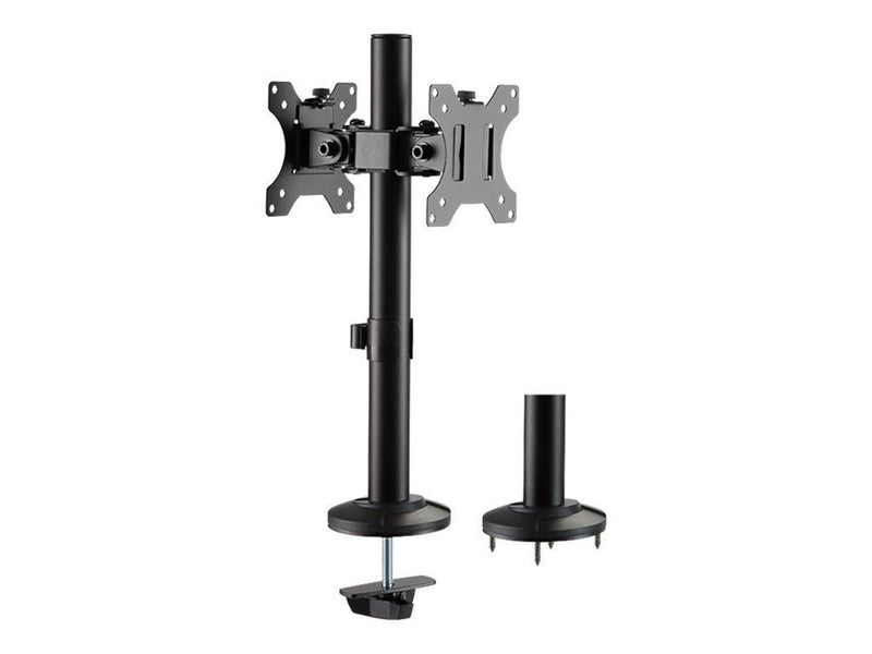 LogiLink Dual monitor mount 17–32" steel curved screens