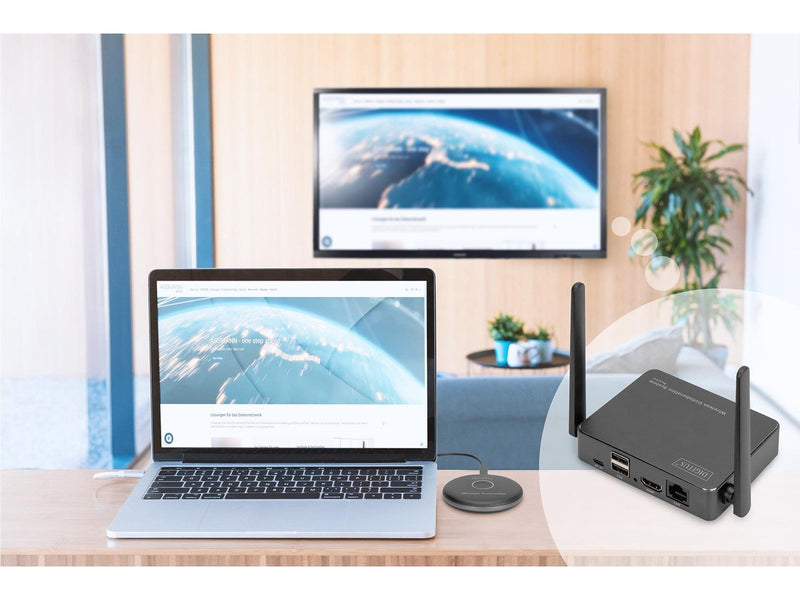 DIGITUS DS-55322 Wireless HDMI Transmitter for Click & Present Pro