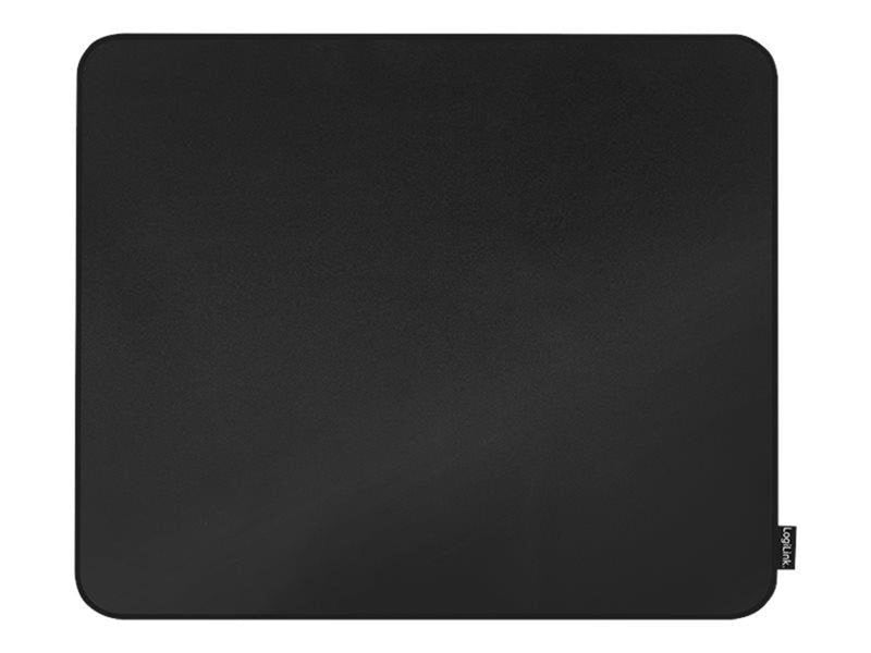 LogiLink Gaming mouse pad stitched edges 455 x 400 mm black