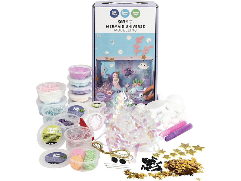 Creativ Company DIY Kit - Mermaid Universe - Modelling Set
