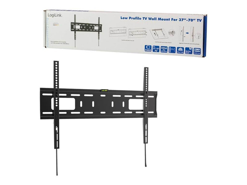 LogiLink TV wall mount 37–70" fixed 50 kg max. 50 kg 70" 200 x 200 mm