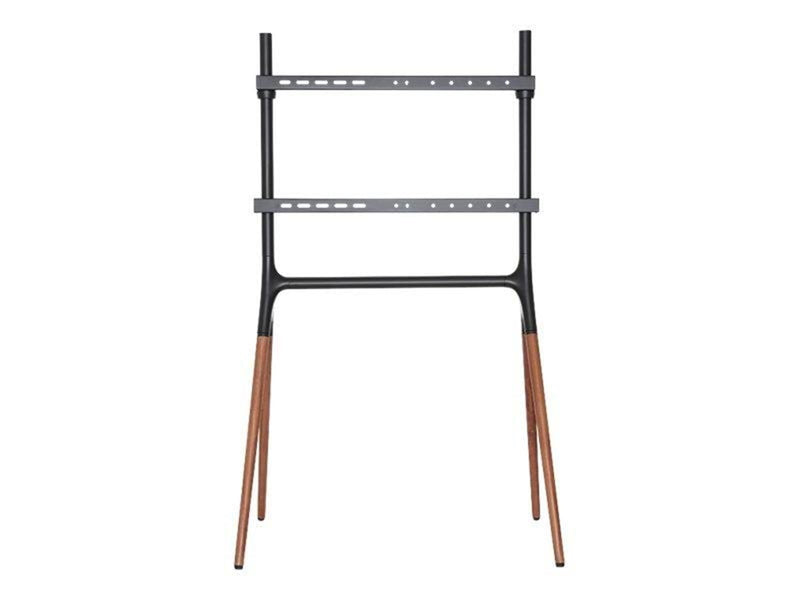 LogiLink TV stand 49–70" with walnut wooden legs 40 kg max. 40 kg 70" 200 x 200 mm