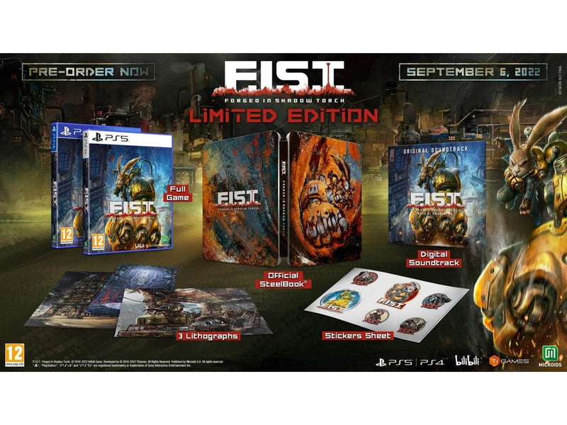 F.I.S.T.: Forged In Shadow Torch - Sony PlayStation 4 - Action - PEGI 12