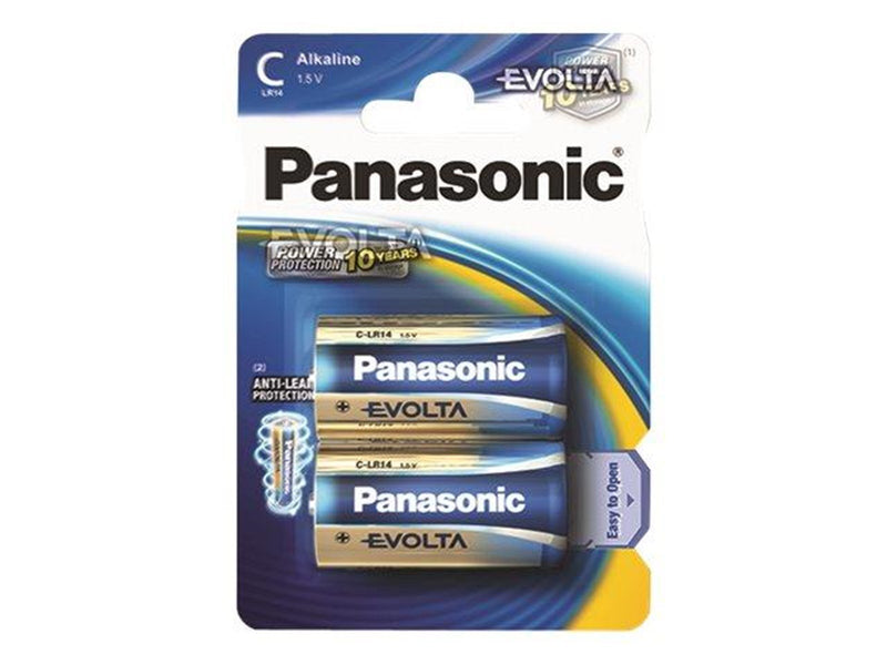 Panasonic Evolta 2 x LR14 / C type