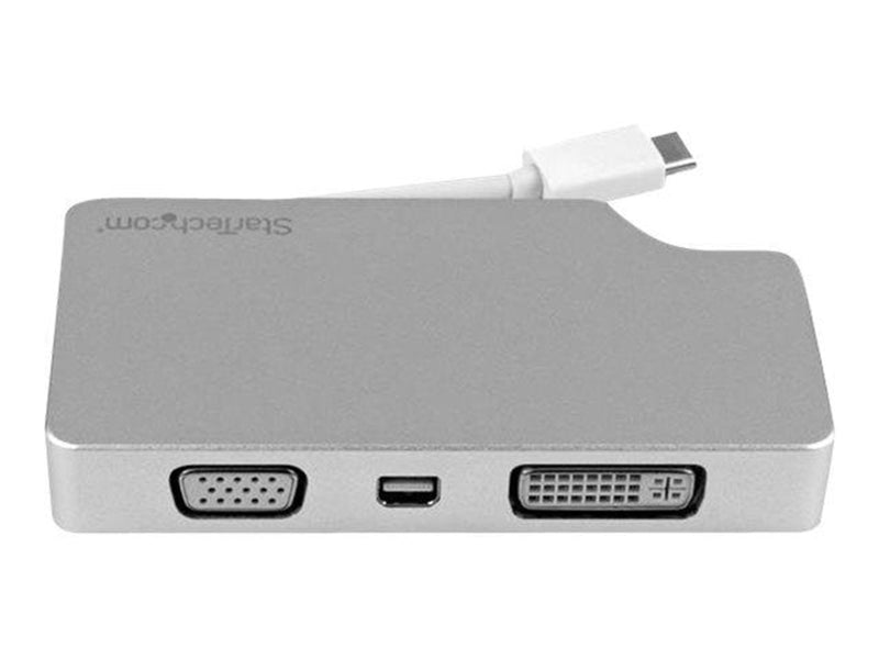 StarTech.com Travel A/V Adapter USB-C to VGA DVI HDMI Mini DisplayPort
