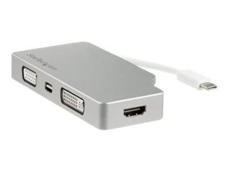 StarTech.com Travel A/V Adapter USB-C to VGA DVI HDMI Mini DisplayPort