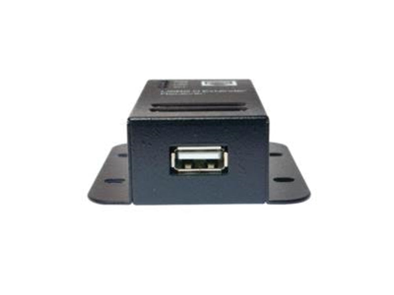LogiLink USB 2.0 Cat.5 extender 50 m 1-port mountable POE black