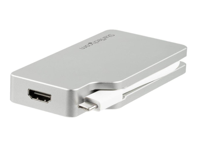 StarTech.com Travel A/V Adapter USB-C to VGA DVI HDMI Mini DisplayPort