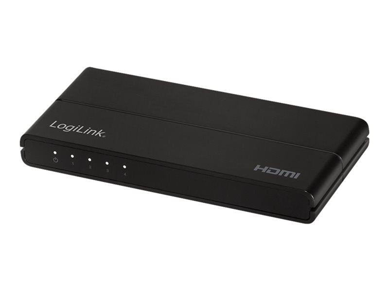 LogiLink HDMI splitter 1x4-Port 4K/60 Hz HDCP HDR CEC downscaler