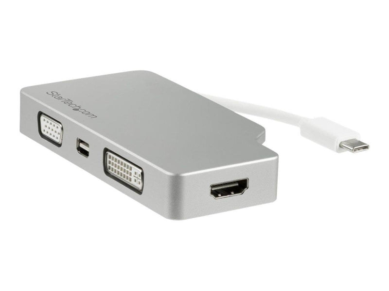 StarTech.com Travel A/V Adapter USB-C to VGA DVI HDMI Mini DisplayPort