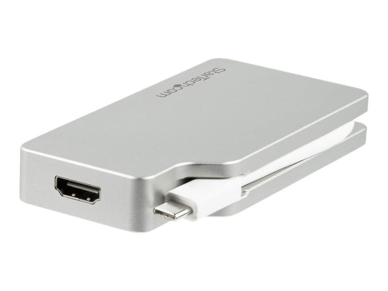 StarTech.com Travel A/V Adapter USB-C to VGA DVI HDMI Mini DisplayPort