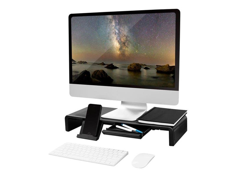 LogiLink Ergonomic tabletop monitor riser 420–520 mm long 25 kg
