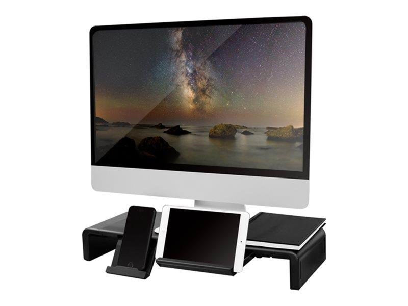 LogiLink Ergonomic tabletop monitor riser 420–520 mm long 25 kg