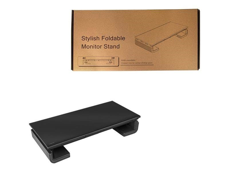 LogiLink Ergonomic tabletop monitor riser 420–520 mm long 25 kg