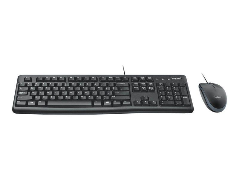 Logitech Desktop MK120 - Tastatur & Maus Set - Italienisch