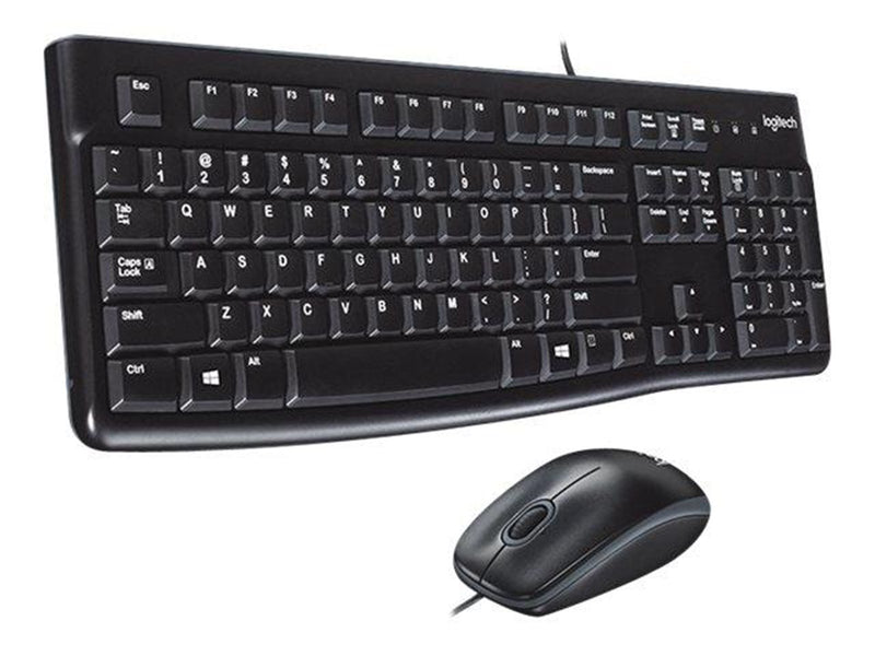Logitech Desktop MK120 - Tastatur & Maus Set - Italienisch