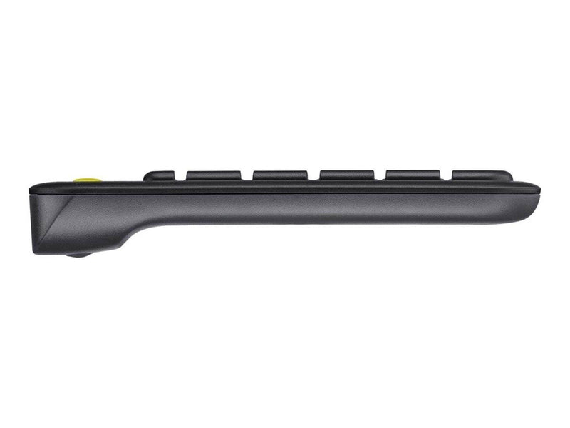 Logitech K400 Plus Ergonomic Wireless Touch - Tastaturen - Spanisch - Schwarz