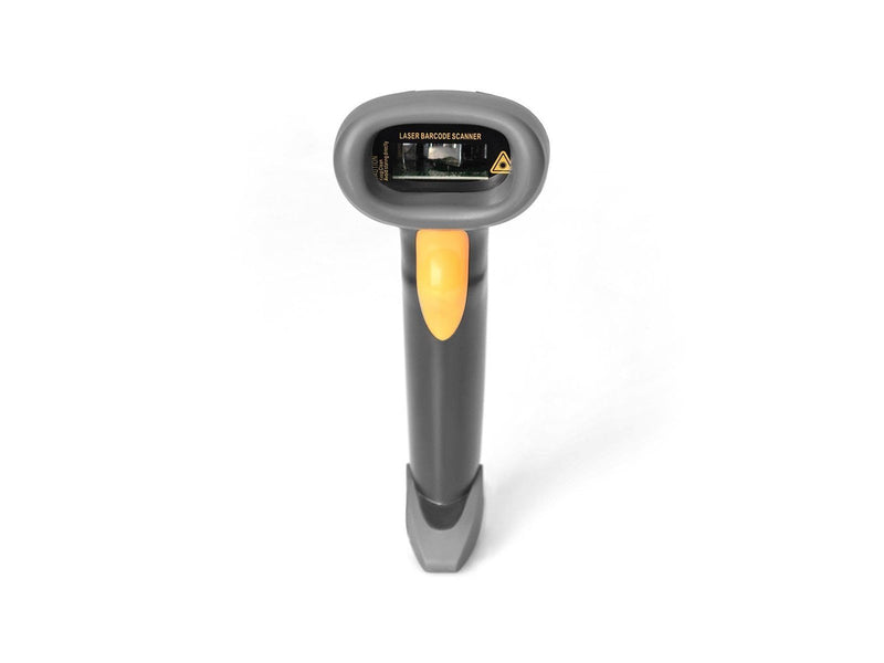 DIGITUS DA-81001 - 1D Wired Barcode Scanner (Includes USB Cable and Cradle)