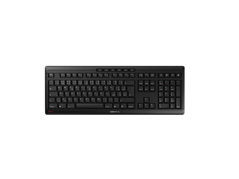 Cherry STREAM KEYBOARD WIRELESS - Tastaturen - Tschechisch - Schwarz