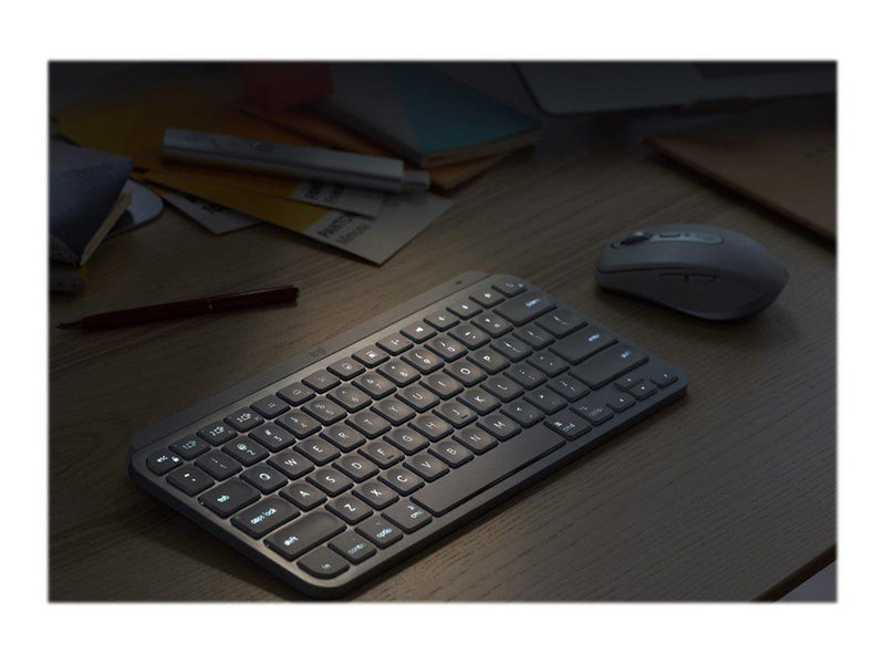 Logitech MX Keys Mini for Business - Tastaturen - Englisch - Schwarz