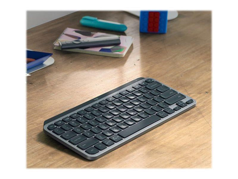 Logitech MX Keys Mini for Business - Tastaturen - Englisch - Schwarz