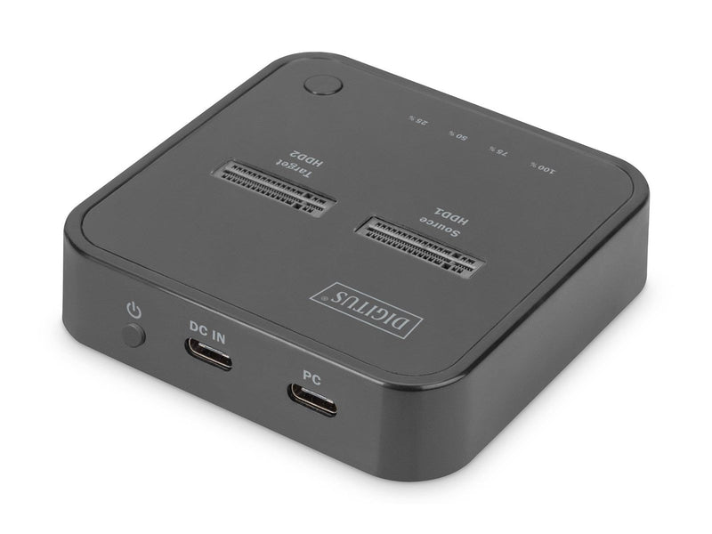 DIGITUS Dual M.2 NVMe SSD Docking Station with Offline Clone Function