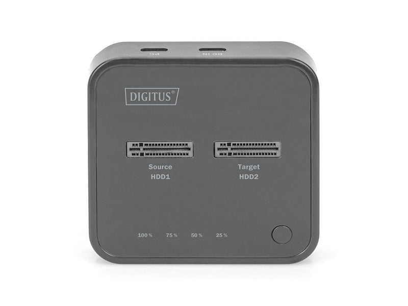 DIGITUS Dual M.2 NVMe SSD Docking Station with Offline Clone Function