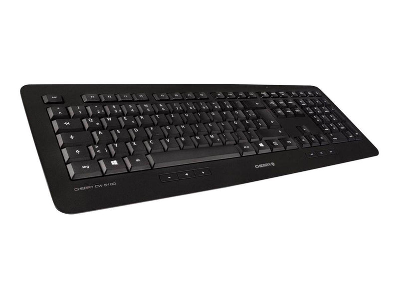 Cherry DW 5100 - Tastatur & Maus Set - Czechoslovakian - Schwarz