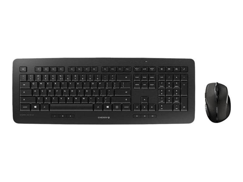 Cherry DW 5100 - Tastatur & Maus Set - Czechoslovakian - Schwarz