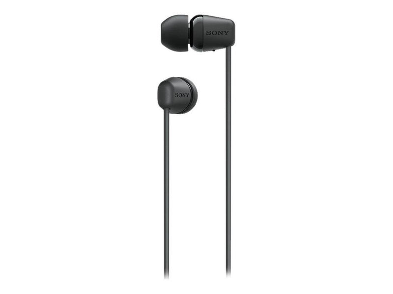 Sony WI-C100 - earphones with mic - Black