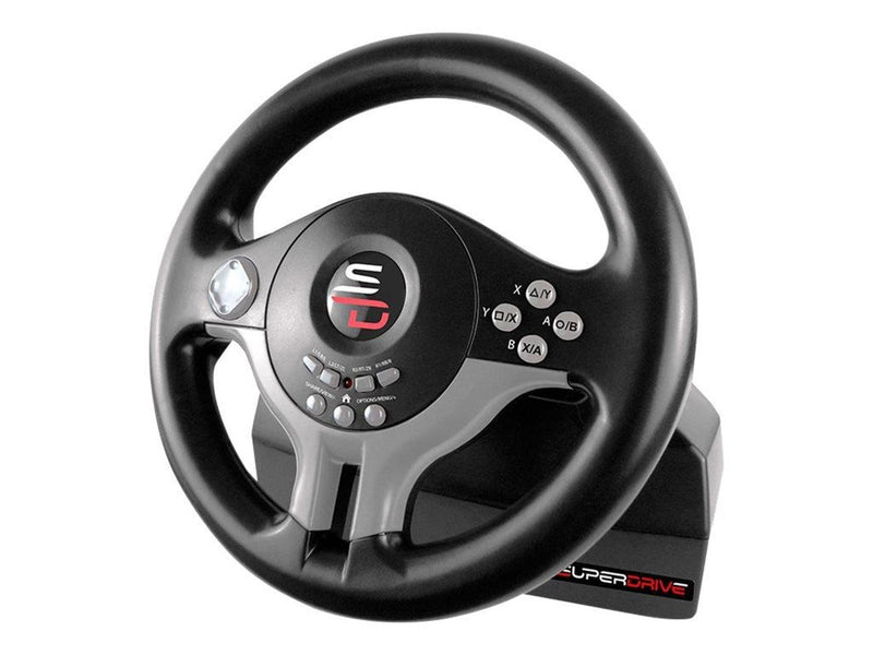 Subsonic Superdrive SV 200 Steering Wheel - Wired Steering wheel & Pedal set - Sony PlayStation 4