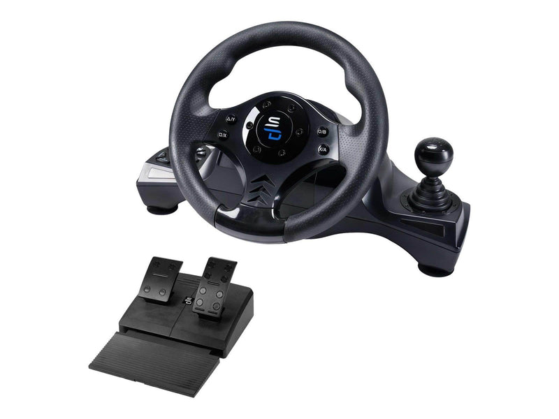 Subsonic Superdrive GS 750 Steering Wheel - Wired Steering wheel & Pedal set - Sony PlayStation 4