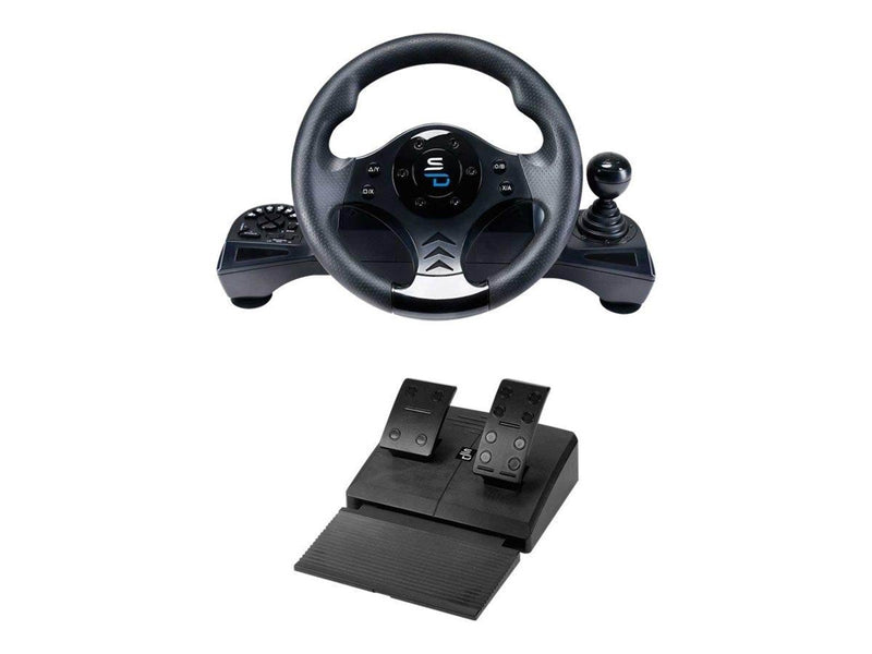 Subsonic Superdrive GS 750 Steering Wheel - Wired Steering wheel & Pedal set - Sony PlayStation 4