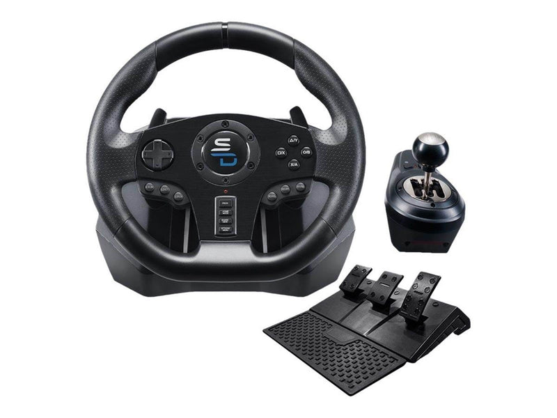 Subsonic Superdrive GS 850-X Steering Wheel - Wired Steering wheel & Pedal set - Sony PlayStation 4