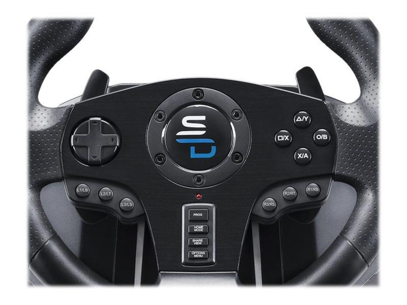 Subsonic Superdrive GS 850-X Steering Wheel - Wired Steering wheel & Pedal set - Sony PlayStation 4