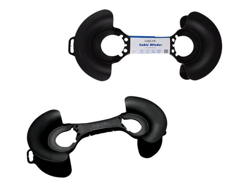 LogiLink Cable winder for 2–20 m cables suitable for wall mounting