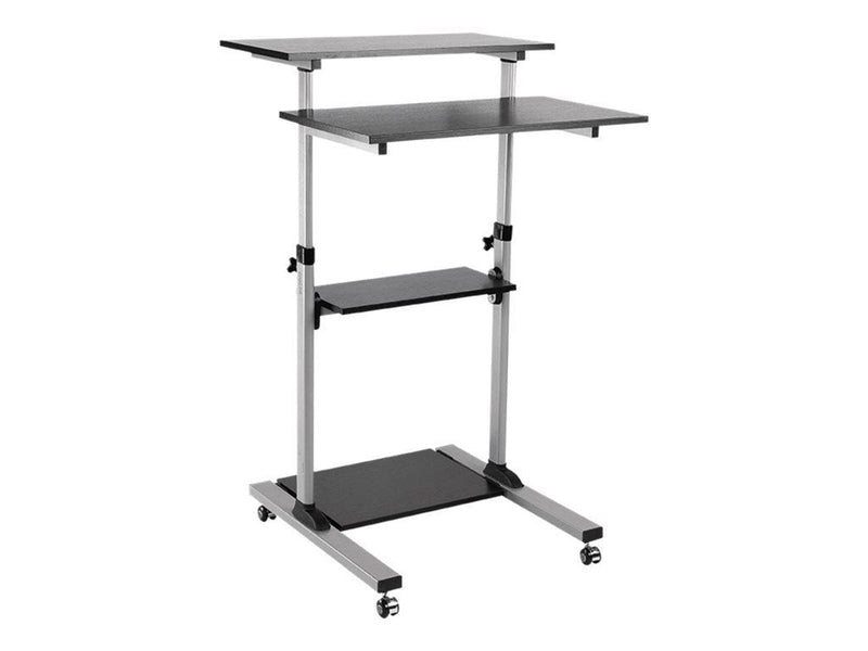 LogiLink Sit-stand workstation height adjustable mobile 60 kg max. 60 kg