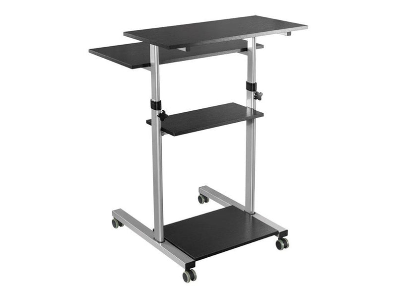 LogiLink Sit-stand workstation height adjustable mobile 60 kg max. 60 kg