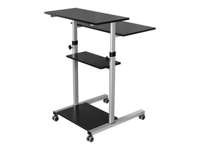 LogiLink Sit-stand workstation height adjustable mobile 60 kg max. 60 kg